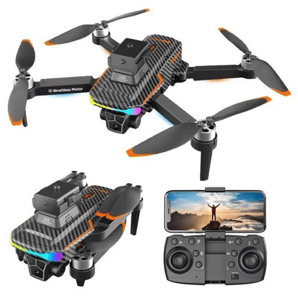 Drone F168 – Caméra 4K HD, GPS & Anti-Chute (Nouveau 2026)