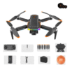 Drone F168 – Caméra 4K HD, GPS & Anti-Chute (Nouveau 2026) – Image 2